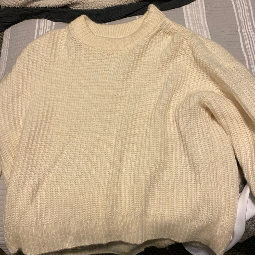 Aerie White Sweater